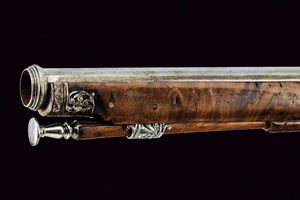 Fine pistola a ruota attribuita a Giovan Antonio Gavacciolo  - Asta Rare Armi Antiche e Armature da Tutto il Mondo - Associazione Nazionale - Case d'Asta italiane