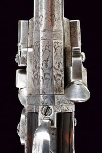 Rara pistola Wender a pietra focaia, da viaggio  - Asta Rare Armi Antiche e Armature da Tutto il Mondo - Associazione Nazionale - Case d'Asta italiane