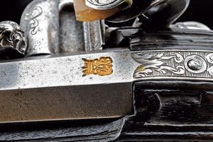 Bellissima pistola alla fiorentina de Il Pacini  - Asta Rare Armi Antiche e Armature da Tutto il Mondo - Associazione Nazionale - Case d'Asta italiane