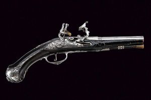 Bellissima pistola alla fiorentina de Il Pacini  - Asta Rare Armi Antiche e Armature da Tutto il Mondo - Associazione Nazionale - Case d'Asta italiane