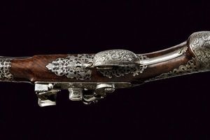 Bellissimo pistoletto alla fiorentina  - Asta Rare Armi Antiche e Armature da Tutto il Mondo - Associazione Nazionale - Case d'Asta italiane