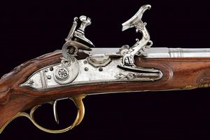 Elegante paio di pistole alla fiorentina da viaggio de Il Corsini  - Asta Rare Armi Antiche e Armature da Tutto il Mondo - Associazione Nazionale - Case d'Asta italiane