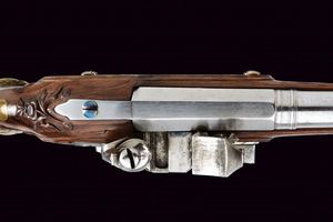 Elegante paio di pistole alla fiorentina da viaggio de Il Corsini  - Asta Rare Armi Antiche e Armature da Tutto il Mondo - Associazione Nazionale - Case d'Asta italiane