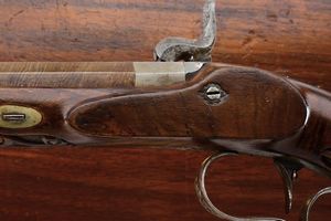 Paio di pistole a luminello da tiro in cassetta  - Asta Rare Armi Antiche e Armature da Tutto il Mondo - Associazione Nazionale - Case d'Asta italiane