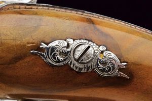 Straordinario paio di pistole a luminello di Arana  - Asta Rare Armi Antiche e Armature da Tutto il Mondo - Associazione Nazionale - Case d'Asta italiane