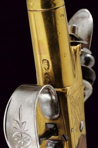 Paio di mazzagatti a pietra focaia da marina di Nock  - Asta Rare Armi Antiche e Armature da Tutto il Mondo - Associazione Nazionale - Case d'Asta italiane