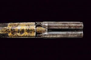 Raro pepperbox revolver a luminello in cassetta  - Asta Rare Armi Antiche e Armature da Tutto il Mondo - Associazione Nazionale - Case d'Asta italiane