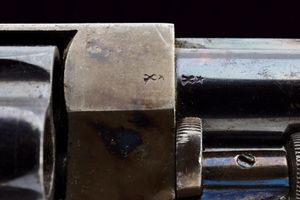 Revolver Francotte a percussione centrale  - Asta Rare Armi Antiche e Armature da Tutto il Mondo - Associazione Nazionale - Case d'Asta italiane