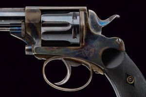 Revolver Francotte a percussione centrale  - Asta Rare Armi Antiche e Armature da Tutto il Mondo - Associazione Nazionale - Case d'Asta italiane