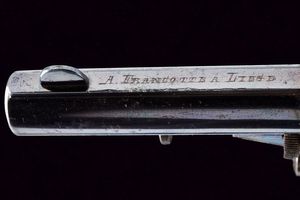 Revolver Francotte a percussione centrale  - Asta Rare Armi Antiche e Armature da Tutto il Mondo - Associazione Nazionale - Case d'Asta italiane