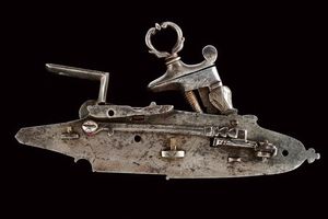 Batteria alla micheletta  - Asta Rare Armi Antiche e Armature da Tutto il Mondo - Associazione Nazionale - Case d'Asta italiane