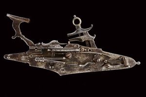 Interessante ed antica batteria alla fiorentina del maestro AM  - Asta Rare Armi Antiche e Armature da Tutto il Mondo - Associazione Nazionale - Case d'Asta italiane