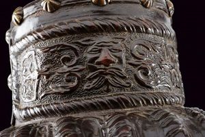 Bellissima fiasca da polvere  - Asta Rare Armi Antiche e Armature da Tutto il Mondo - Associazione Nazionale - Case d'Asta italiane