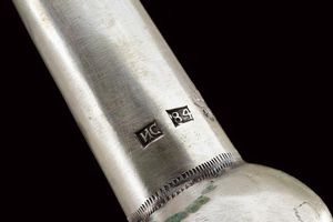 Yad in argento  - Asta Rare Armi Antiche e Armature da Tutto il Mondo - Associazione Nazionale - Case d'Asta italiane