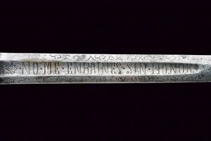 Bella spada alla vallona  - Asta Rare Armi Antiche e Armature da Tutto il Mondo - Associazione Nazionale - Case d'Asta italiane