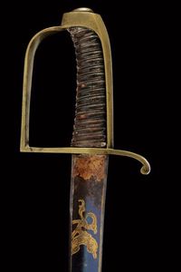 Sabro da ufficiale di fanteria  - Asta Rare Armi Antiche e Armature da Tutto il Mondo - Associazione Nazionale - Case d'Asta italiane