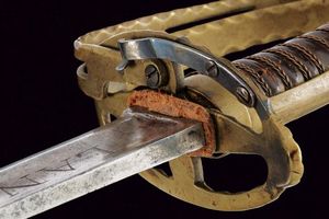 Interessante sciabola a elsa tornante con motto  - Asta Rare Armi Antiche e Armature da Tutto il Mondo - Associazione Nazionale - Case d'Asta italiane