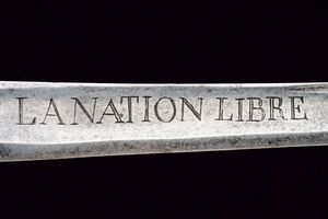 Interessante sciabola a elsa tornante con motto  - Asta Rare Armi Antiche e Armature da Tutto il Mondo - Associazione Nazionale - Case d'Asta italiane