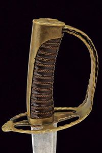 Interessante sciabola a elsa tornante con motto  - Asta Rare Armi Antiche e Armature da Tutto il Mondo - Associazione Nazionale - Case d'Asta italiane