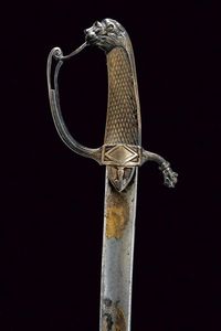 Sciabola da ufficiale con fornimenti in argento  - Asta Rare Armi Antiche e Armature da Tutto il Mondo - Associazione Nazionale - Case d'Asta italiane