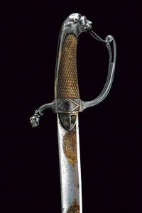 Sciabola da ufficiale con fornimenti in argento  - Asta Rare Armi Antiche e Armature da Tutto il Mondo - Associazione Nazionale - Case d'Asta italiane