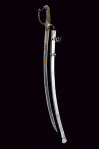 Sciabola da ufficiale con fornimenti in argento  - Asta Rare Armi Antiche e Armature da Tutto il Mondo - Associazione Nazionale - Case d'Asta italiane