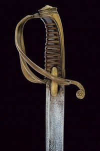 Sciabola da ufficiale superiore adottata nel 1829  - Asta Rare Armi Antiche e Armature da Tutto il Mondo - Associazione Nazionale - Case d'Asta italiane