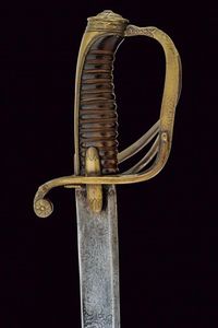 Sciabola da ufficiale superiore adottata nel 1829  - Asta Rare Armi Antiche e Armature da Tutto il Mondo - Associazione Nazionale - Case d'Asta italiane