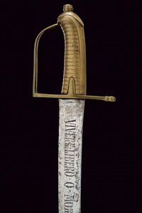 Rarissimo sabro d'epoca napoleonica  - Asta Rare Armi Antiche e Armature da Tutto il Mondo - Associazione Nazionale - Case d'Asta italiane