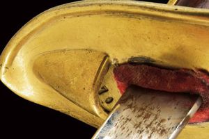 Sciabola da ufficiale della Guardia Nobile, epoca Papa Leone XIII  - Asta Rare Armi Antiche e Armature da Tutto il Mondo - Associazione Nazionale - Case d'Asta italiane