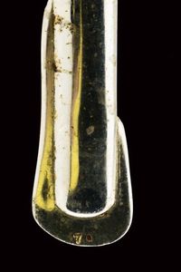 Sciabola da ufficiale della Guardia Nobile, epoca Papa Leone XIII  - Asta Rare Armi Antiche e Armature da Tutto il Mondo - Associazione Nazionale - Case d'Asta italiane