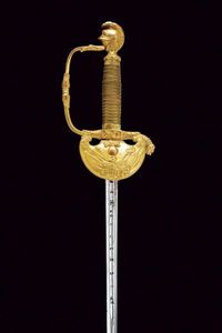 Spadino da funzionario  - Asta Rare Armi Antiche e Armature da Tutto il Mondo - Associazione Nazionale - Case d'Asta italiane