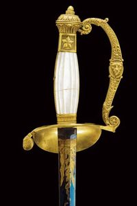 Bellissimo spadino da generale per tenuta di citt  - Asta Rare Armi Antiche e Armature da Tutto il Mondo - Associazione Nazionale - Case d'Asta italiane