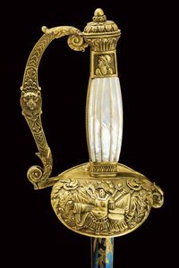 Bellissimo spadino da generale per tenuta di citt  - Asta Rare Armi Antiche e Armature da Tutto il Mondo - Associazione Nazionale - Case d'Asta italiane