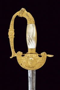 Spadino da ufficiale superiore  - Asta Rare Armi Antiche e Armature da Tutto il Mondo - Associazione Nazionale - Case d'Asta italiane