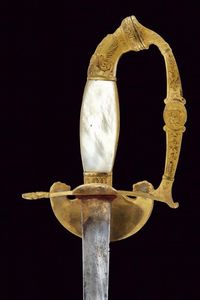 Spadino da ufficiale superiore  - Asta Rare Armi Antiche e Armature da Tutto il Mondo - Associazione Nazionale - Case d'Asta italiane