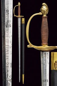 Rara spada da ufficiale  - Asta Rare Armi Antiche e Armature da Tutto il Mondo - Associazione Nazionale - Case d'Asta italiane