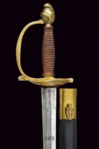 Rara spada da ufficiale  - Asta Rare Armi Antiche e Armature da Tutto il Mondo - Associazione Nazionale - Case d'Asta italiane