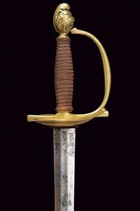 Rara spada da ufficiale  - Asta Rare Armi Antiche e Armature da Tutto il Mondo - Associazione Nazionale - Case d'Asta italiane