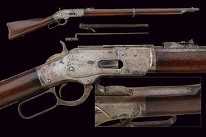 Prototype Winchester Spanish Model 1873 Lever Action Musket con baionetta  - Asta Rare Armi Antiche e Armature da Tutto il Mondo - Associazione Nazionale - Case d'Asta italiane