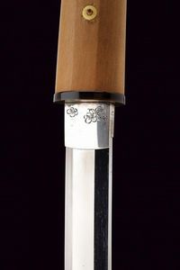 Interessante katana in shirasaya, mei: Etchu no Kami Masatoshi  - Asta Rare Armi Antiche e Armature da Tutto il Mondo - Associazione Nazionale - Case d'Asta italiane