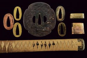 Rara nodachi in koshirae  - Asta Rare Armi Antiche e Armature da Tutto il Mondo - Associazione Nazionale - Case d'Asta italiane