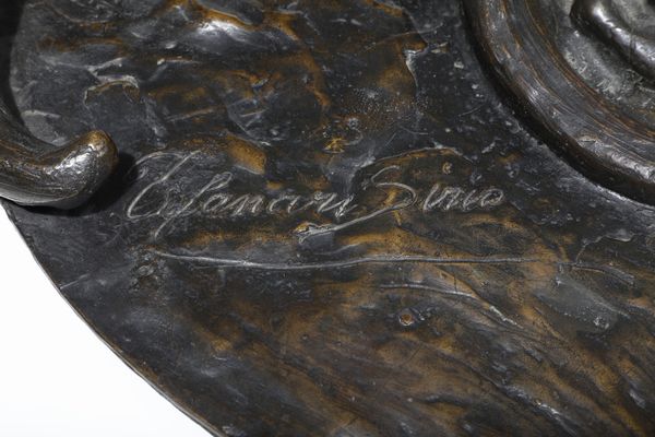Sirio Tofanari : La carezza  - Asta Sculture del XIX e XX secolo - Associazione Nazionale - Case d'Asta italiane