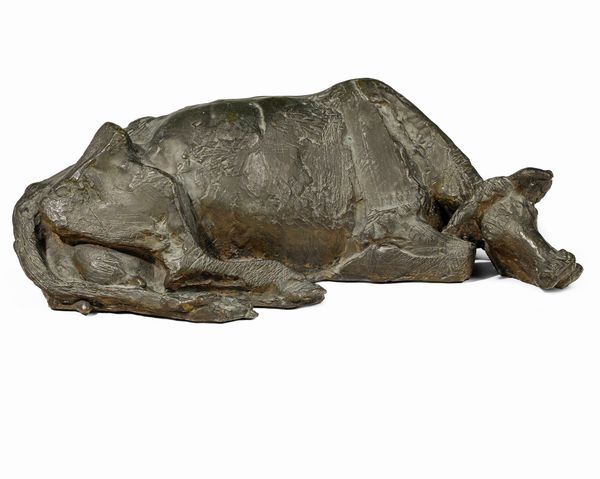 Venanzio Crocetti : Mucca  - Asta Sculture del XIX e XX secolo - Associazione Nazionale - Case d'Asta italiane