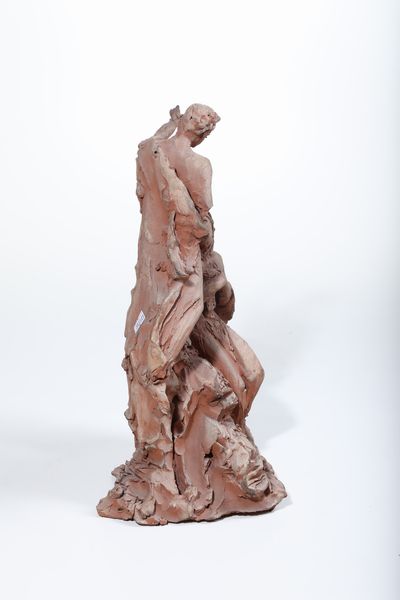 Ercole Villa, Attribuito a : Bozzetto del monumento funebre di Giovanni Malinverni e della moglie Maurina Cotti Caccia  - Asta Sculture del XIX e XX secolo - Associazione Nazionale - Case d'Asta italiane