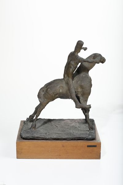 Fonditore del XX secolo Uomo a cavallo  - Asta Sculture del XIX e XX secolo - Associazione Nazionale - Case d'Asta italiane