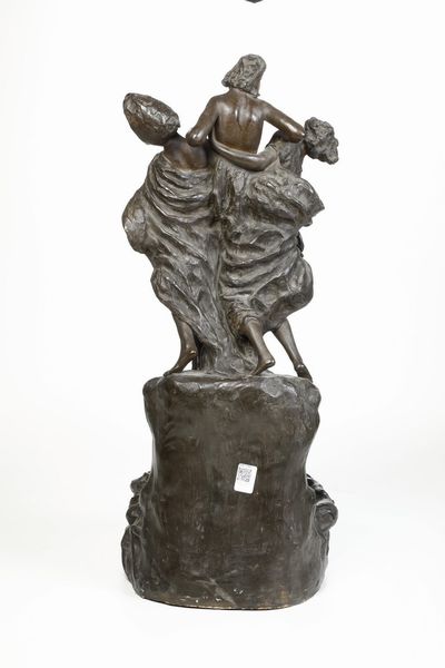 Plasticatore del XIX-XX secolo Baccanale  - Asta Sculture del XIX e XX secolo - Associazione Nazionale - Case d'Asta italiane