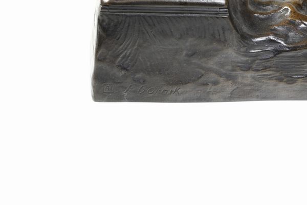 Friedrich Gornik : Elefanti  - Asta Sculture del XIX e XX secolo - Associazione Nazionale - Case d'Asta italiane