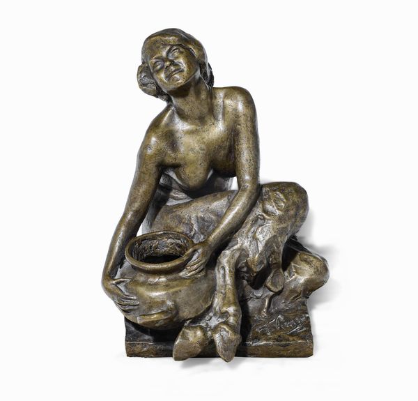 Francesco Penna : Donna mitologica  - Asta Sculture del XIX e XX secolo - Associazione Nazionale - Case d'Asta italiane