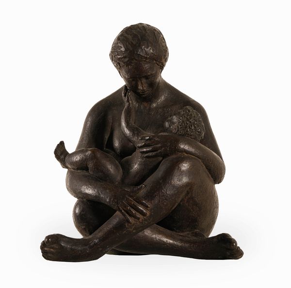 Fonditore italiano del XX secolo Maternit  - Asta Sculture del XIX e XX secolo - Associazione Nazionale - Case d'Asta italiane